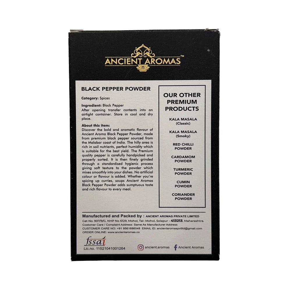 Black Pepper Powder